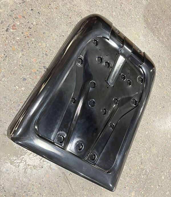 Vacuum Forming Automobile Seat Back Lining Structural Plastic Parts suppliers