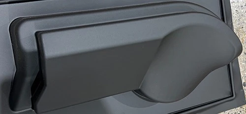 Thermoforming Texture Surface Forklift Plastic Components factory